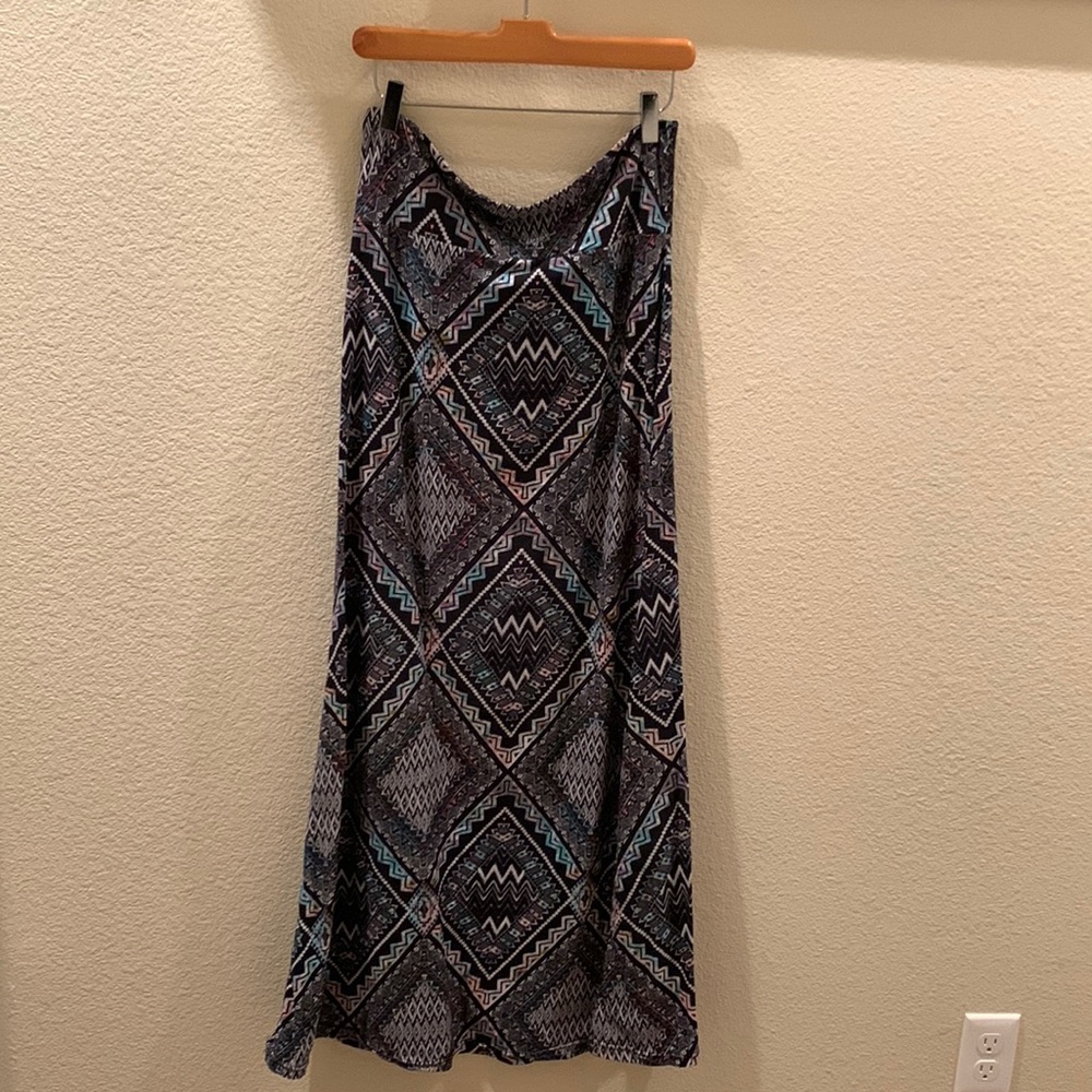 Women’s Geometric Print Long maxi skirt